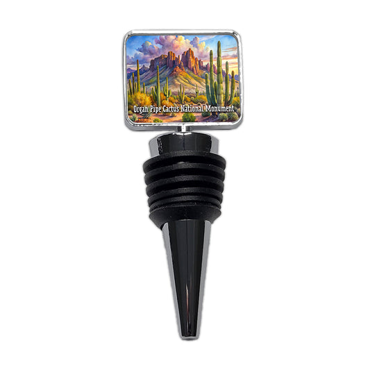 Organ Pipe Cactus National Monument Arizona Wine Bottle Stopper