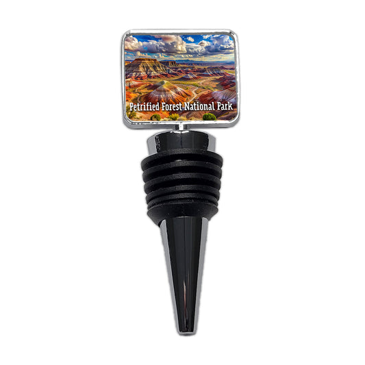 Petrified Forest National Park Arizona Wine Bottle Stopper