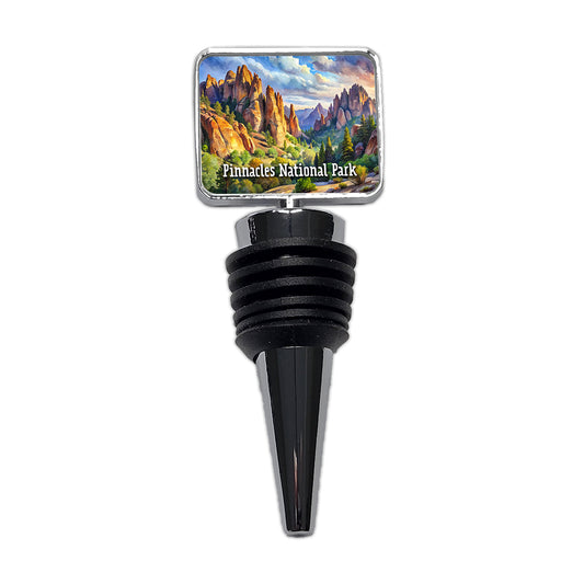 Pinnacles National Park California Wine Bottle Stopper