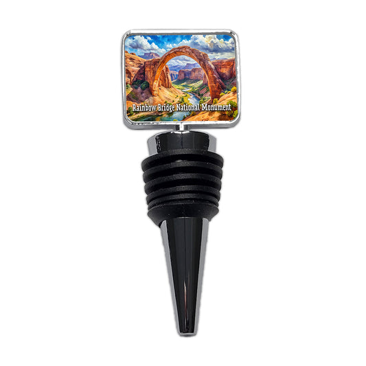 Rainbow Bridge National Monument Utah Wine Bottle Stopper