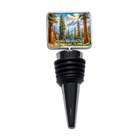 Sequoia National Park California Wine Bottle Stopper