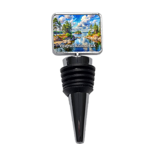 Voyageurs National Park Minnesota Wine Bottle Stopper