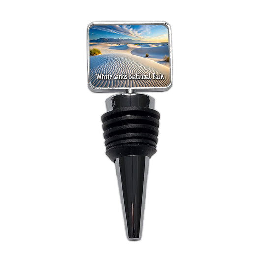 White Sands National Park New Mexico Wine Bottle Stopper
