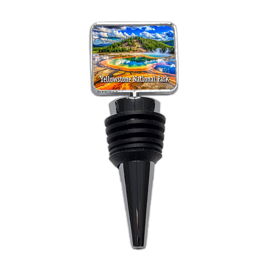 Yellowstone National Park Wyoming Wine Bottle Stopper