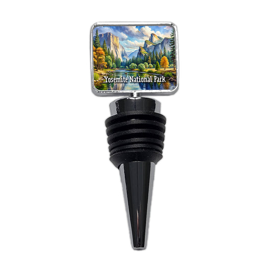 Yosemite National Park California Wine Bottle Stopper