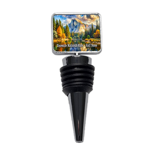 Yosemite National Park Half Dome Wine Bottle Stopper