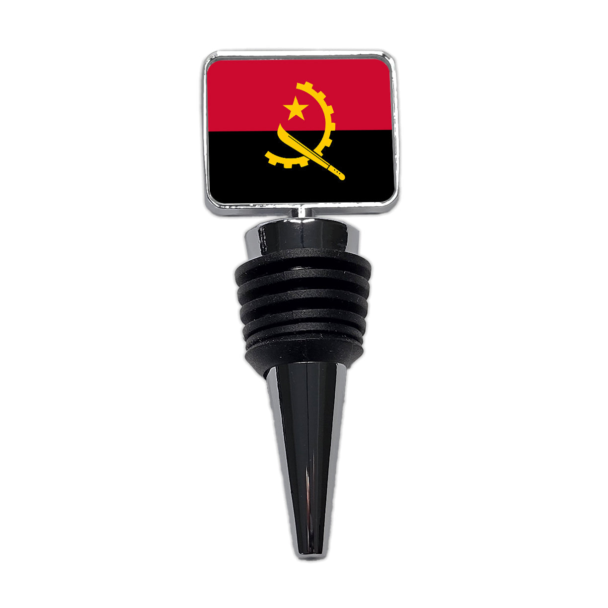 Angola Country Flag Wine Bottle Stopper