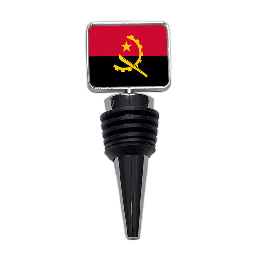 Angola Country Flag Wine Bottle Stopper