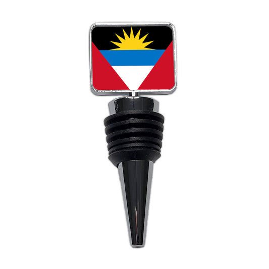 Antigua and Barbuda Country Flag Wine Bottle Stopper