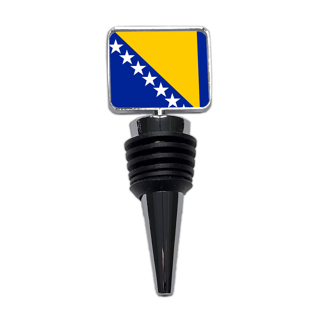 Bosnia and Herzegovina Country Flag Wine Bottle Stopper
