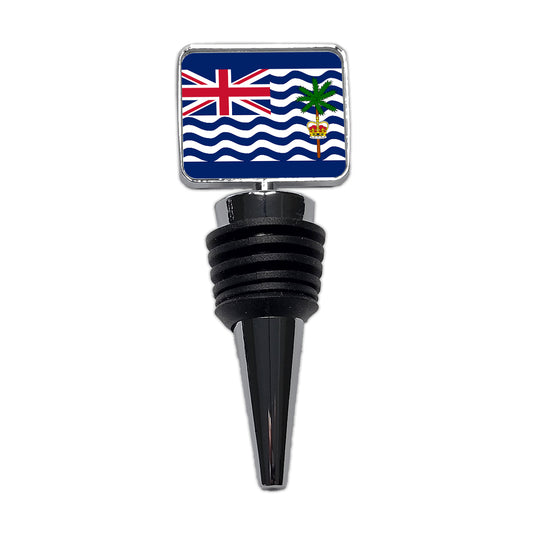 British Indian Ocean Territory Country Flag Wine Bottle Stopper