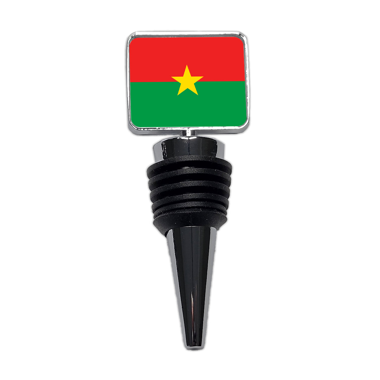 Burkina Faso Country Flag Wine Bottle Stopper
