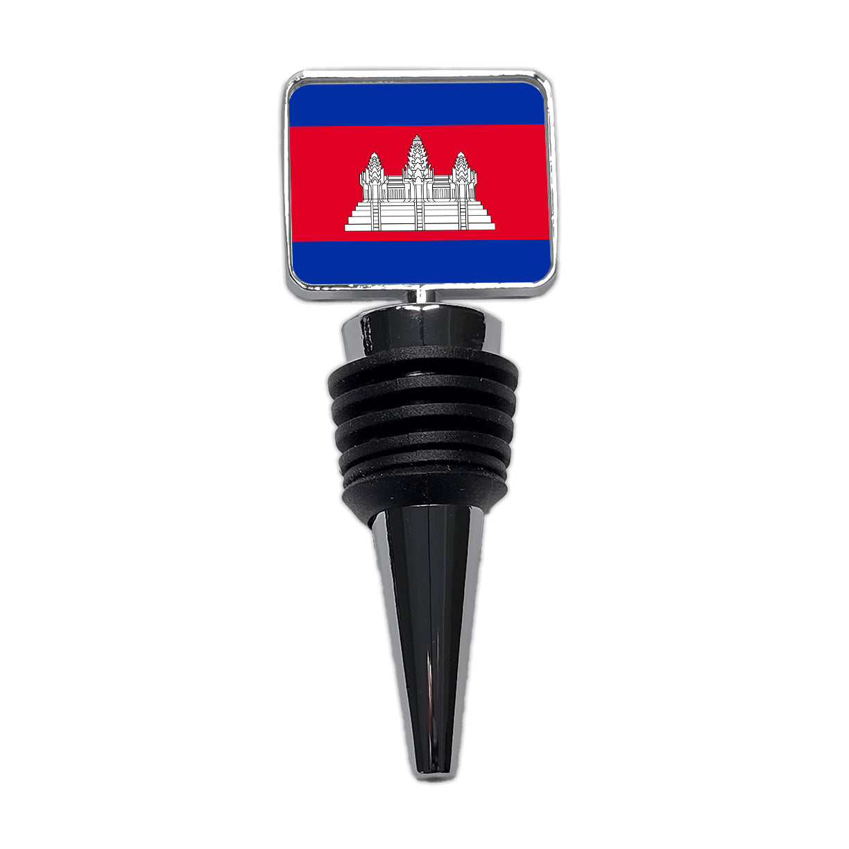 Cambodia Country Flag Wine Bottle Stopper
