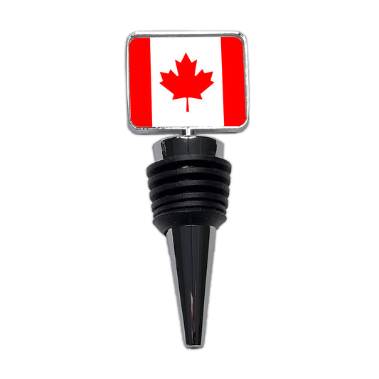 Canada Country Flag Wine Bottle Stopper