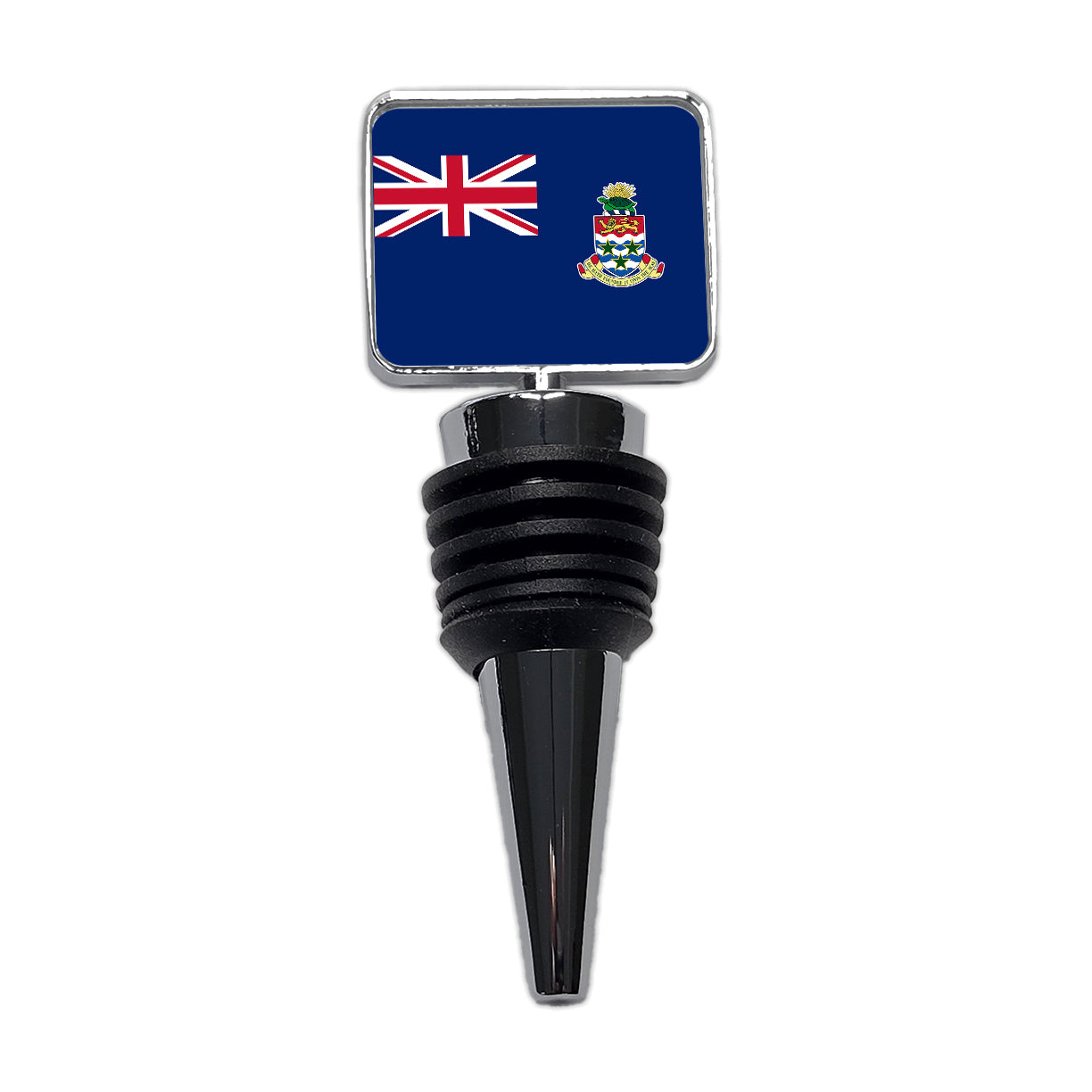 Cayman Islands Country Flag Wine Bottle Stopper