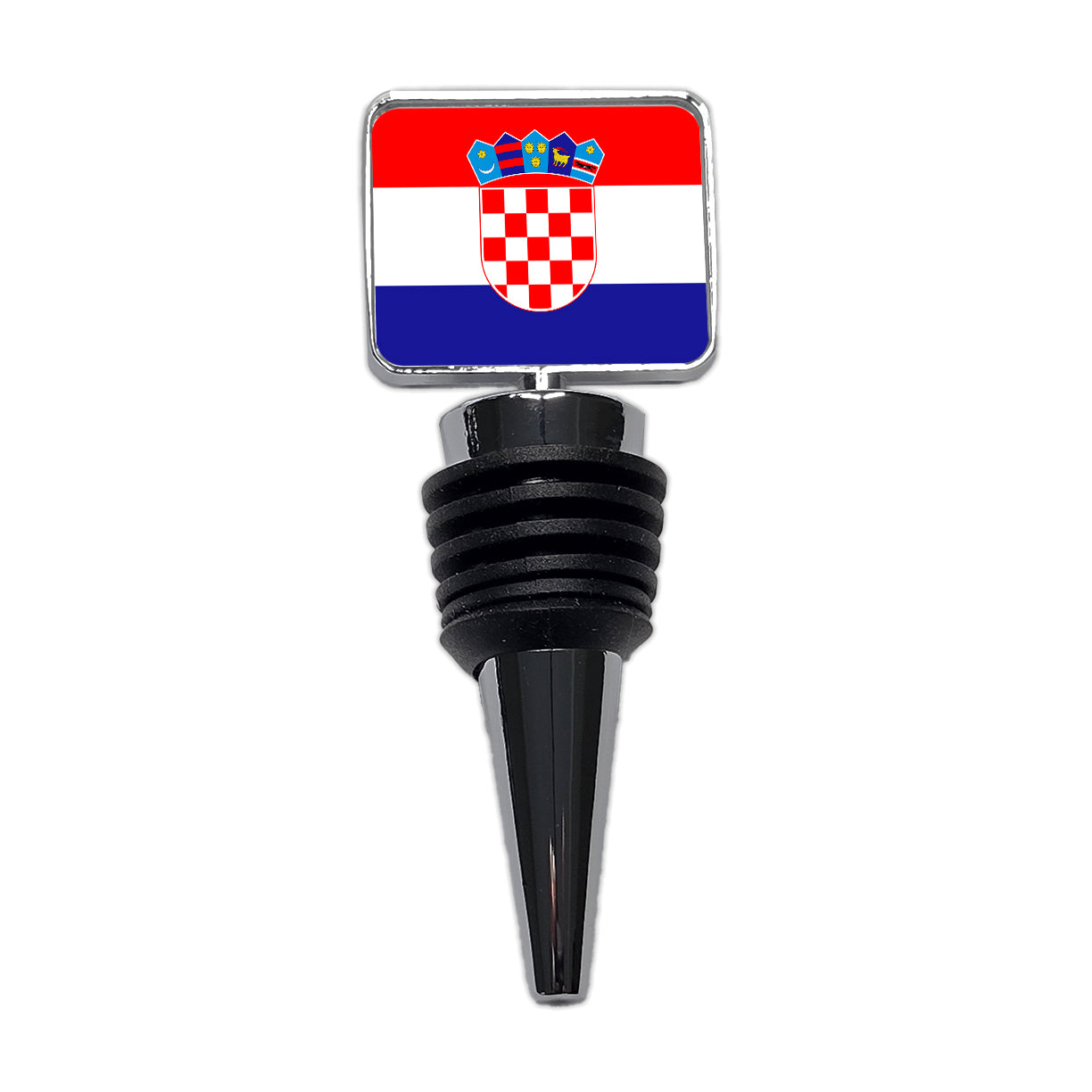 Croatia Country Flag Wine Bottle Stopper