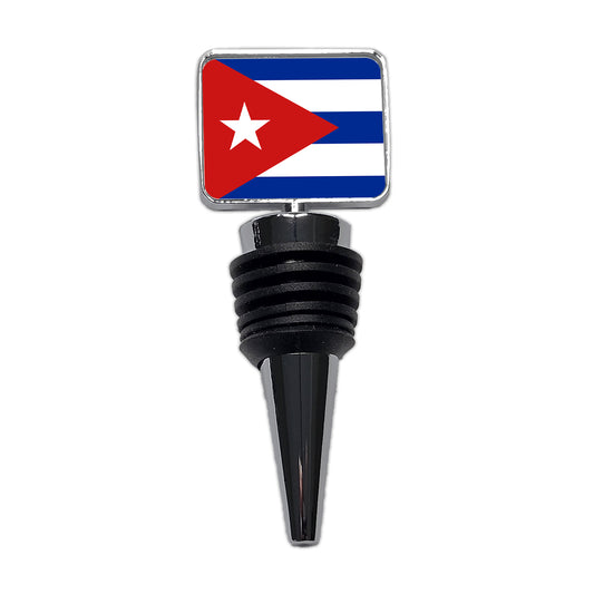 Cuba Country Flag Wine Bottle Stopper