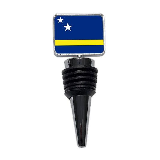Curaçao Country Flag Wine Bottle Stopper