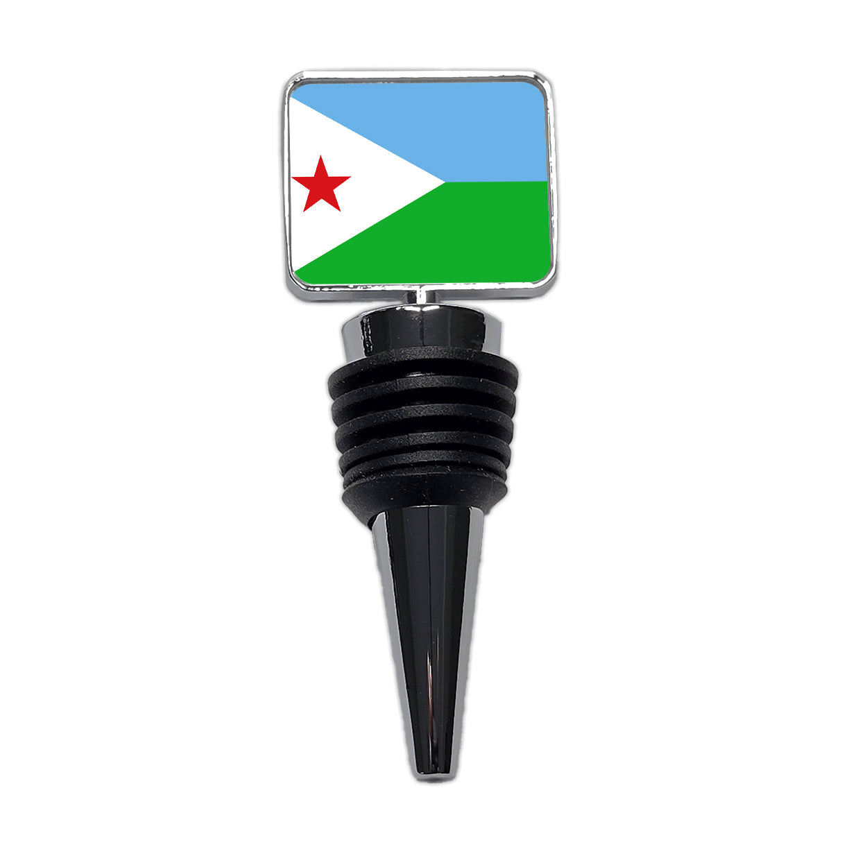 Djibouti Country Flag Wine Bottle Stopper