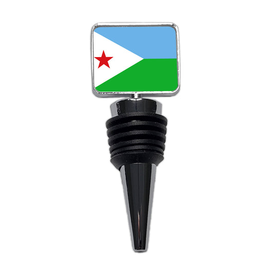 Djibouti Country Flag Wine Bottle Stopper