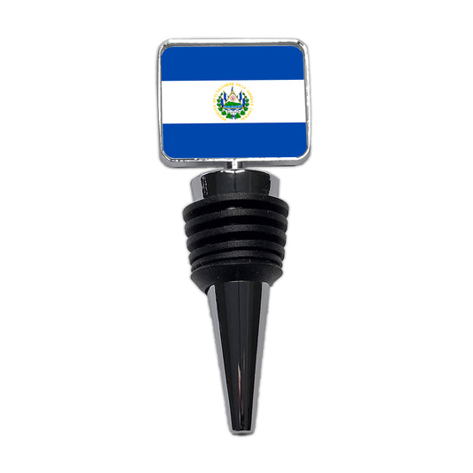 El Salvador Country Flag Wine Bottle Stopper