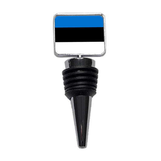 Estonia Country Flag Wine Bottle Stopper