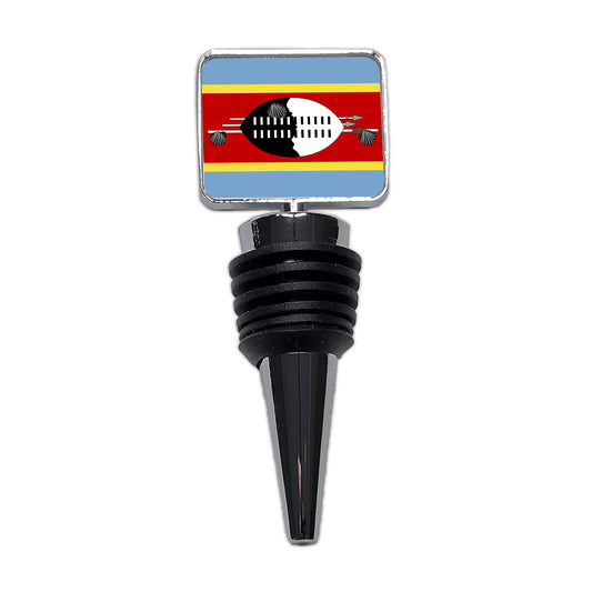 Eswatini Country Flag Wine Bottle Stopper