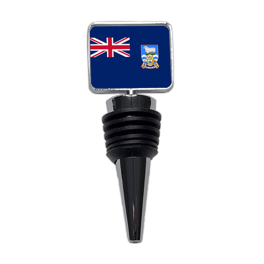 Falkland Islands Country Flag Wine Bottle Stopper