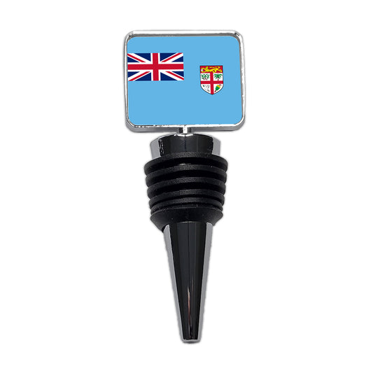 Fiji Country Flag Wine Bottle Stopper