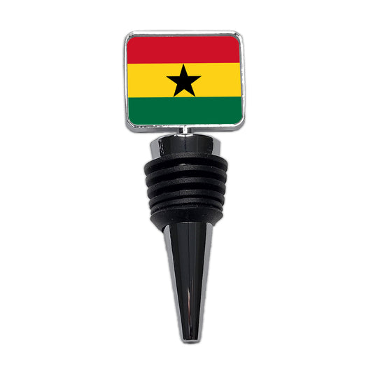 Ghana Country Flag Wine Bottle Stopper