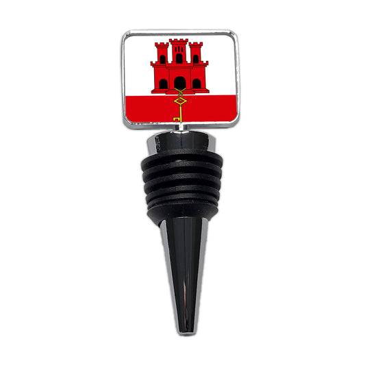Gibraltar Country Flag Wine Bottle Stopper