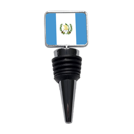 Guatemala Country Flag Wine Bottle Stopper
