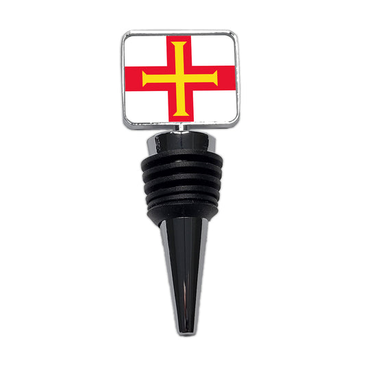 Guernsey Country Flag Wine Bottle Stopper