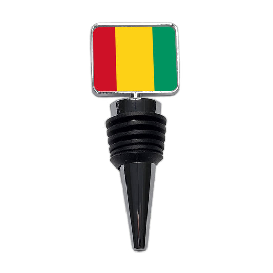 Guinea Country Flag Wine Bottle Stopper