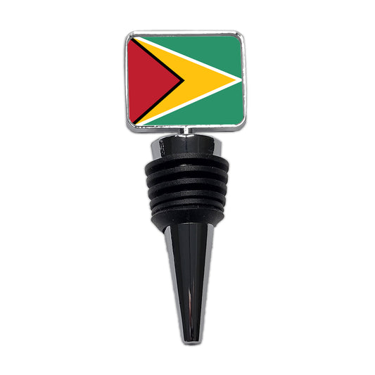 Guyana Country Flag Wine Bottle Stopper