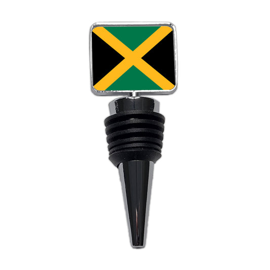 Jamaica Country Flag Wine Bottle Stopper