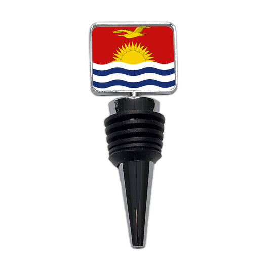 Kiribati Country Flag Wine Bottle Stopper