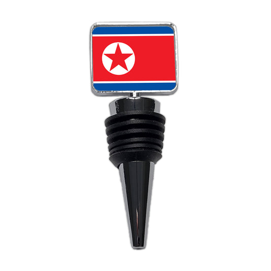 Korea (the Democratic People's Republic of) Country Flag Wine Bottle Stopper