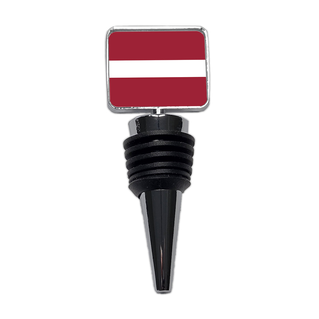 Latvia Country Flag Wine Bottle Stopper