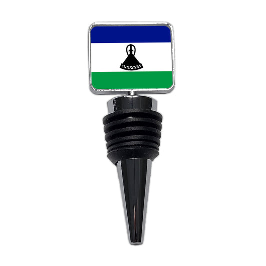 Lesotho Country Flag Wine Bottle Stopper