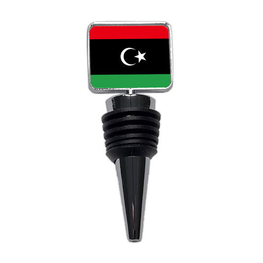 Libya Country Flag Wine Bottle Stopper