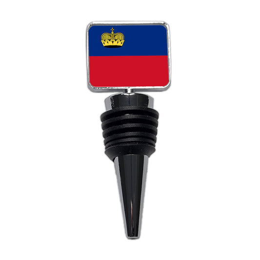 Liechtenstein Country Flag Wine Bottle Stopper
