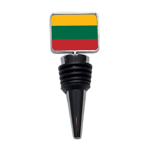 Lithuania Country Flag Wine Bottle Stopper