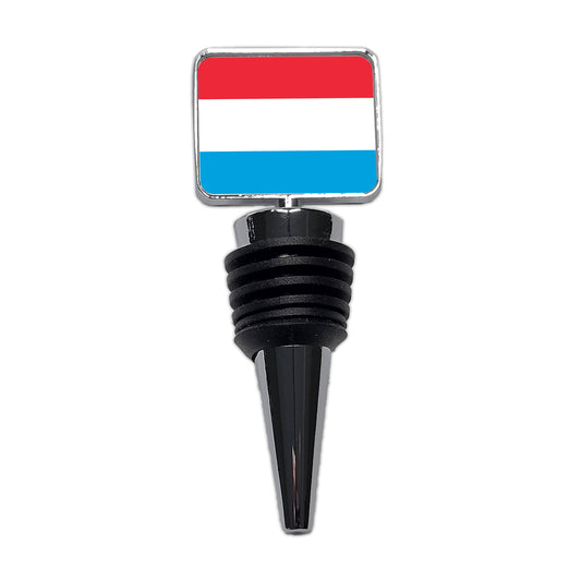 Luxembourg Country Flag Wine Bottle Stopper