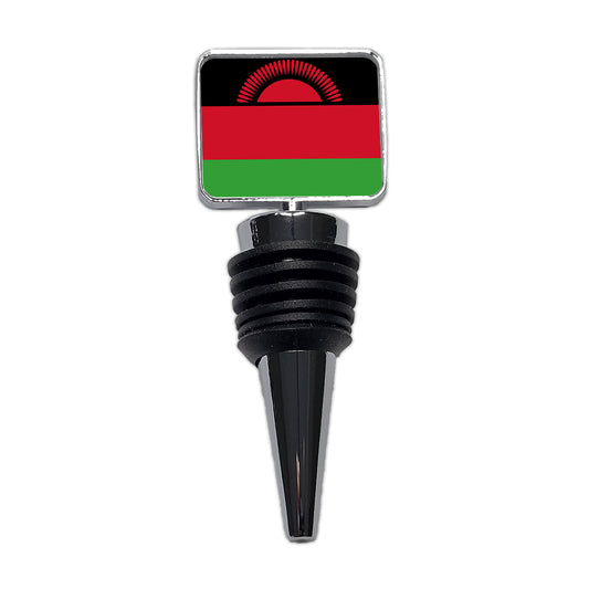 Malawi Country Flag Wine Bottle Stopper