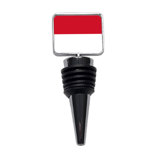 Monaco Country Flag Wine Bottle Stopper