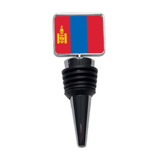 Mongolia Country Flag Wine Bottle Stopper