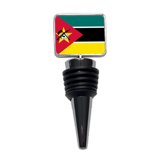 Mozambique Country Flag Wine Bottle Stopper
