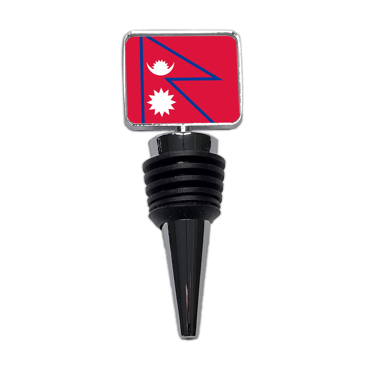 Nepal Country Flag Wine Bottle Stopper