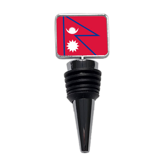 Nepal Country Flag Wine Bottle Stopper